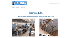 Desktop Screenshot of disnox.pt